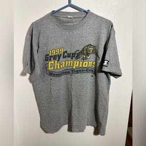 Vintage Starter 1999 CFL Hamilton Tiger-Cats T-Shirt